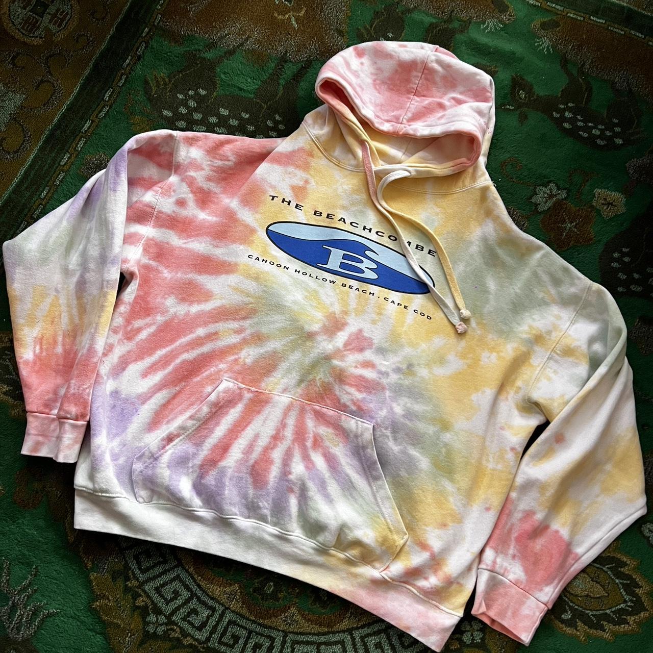 Balenciaga tie best sale dye hoodie