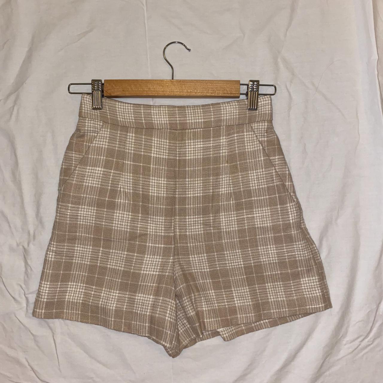 Tan Kookai Shorts, never worn - Depop