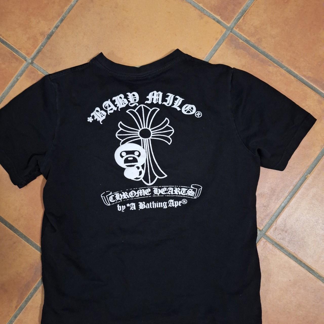 Chrome hearts bape shirt size medium fits small %100 | Depop