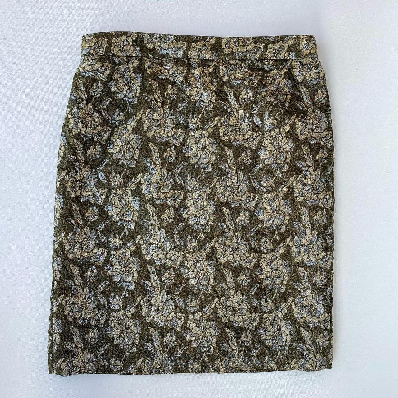 J crew floral jacquard skirt hotsell