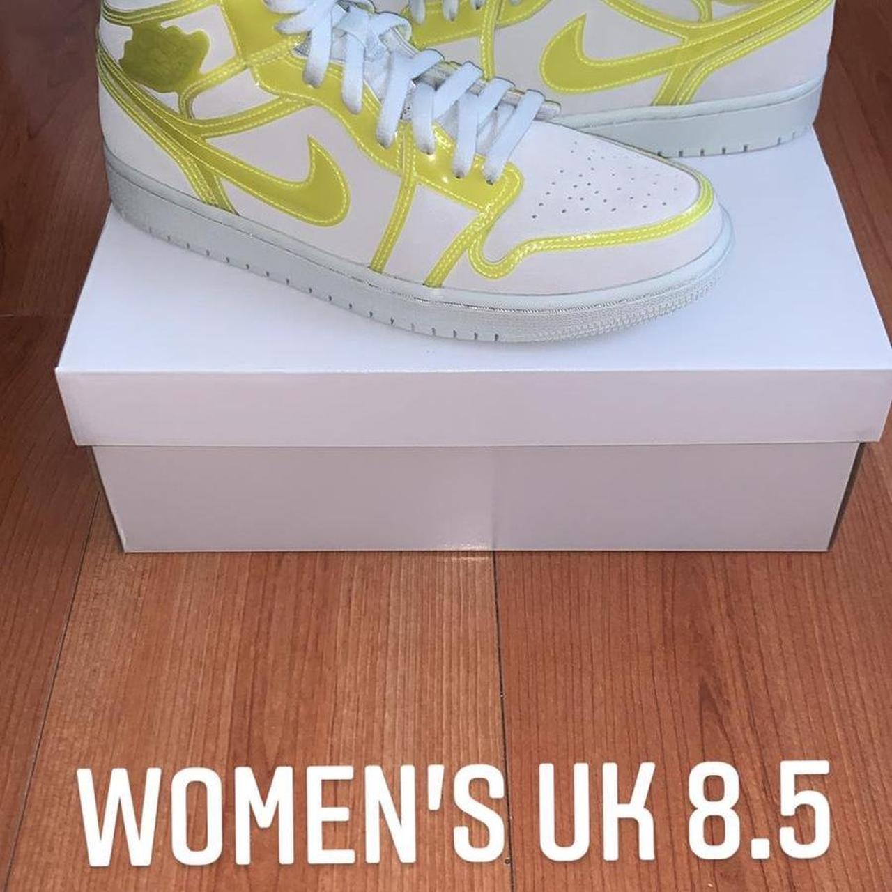 Nike Air Jordan 1 Mid LX OFF WHITE opti yellow with... - Depop