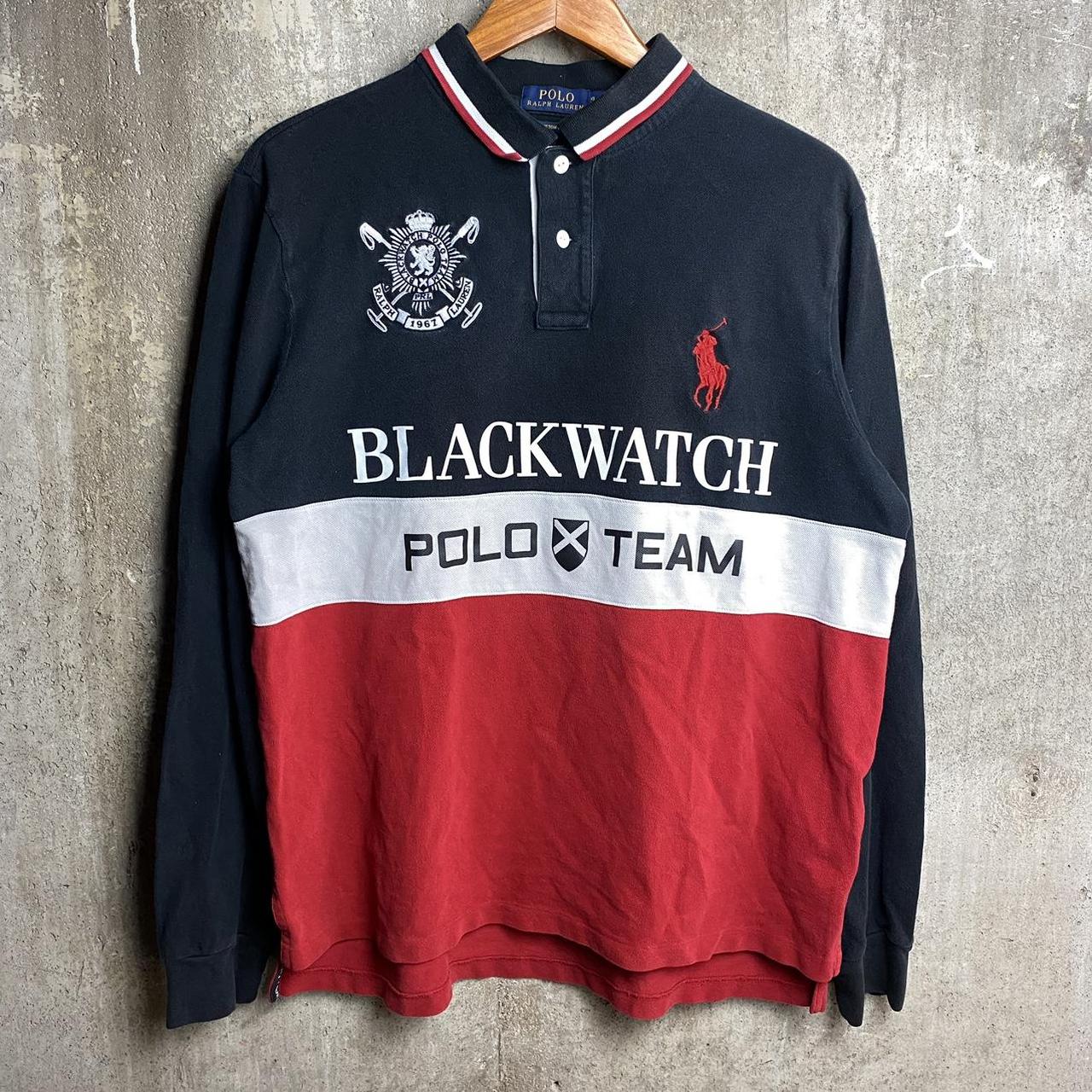Polo Ralph Lauren Black Watch polo Team Long Sleeve