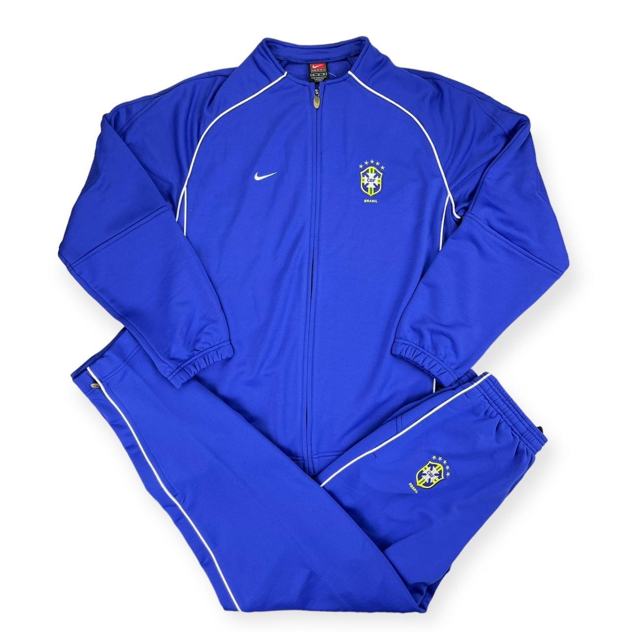 BRAZIL 2004 FULL TRACKSUIT, BNWT Authentic Brazil | Depop