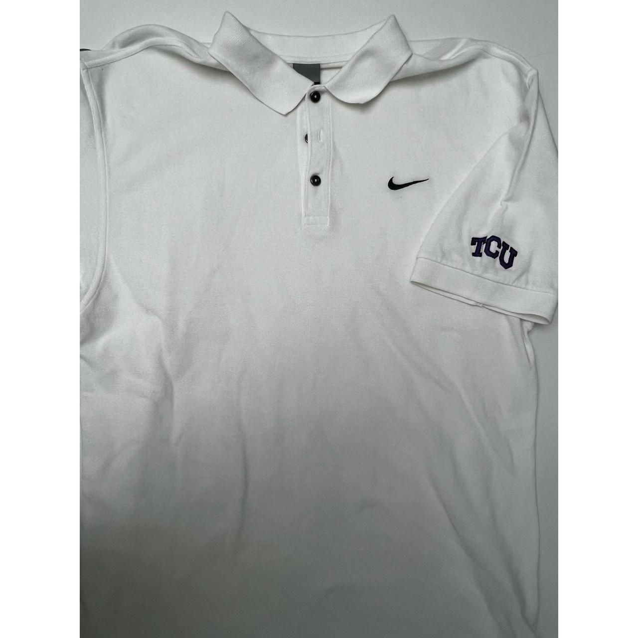 nike tcu polo