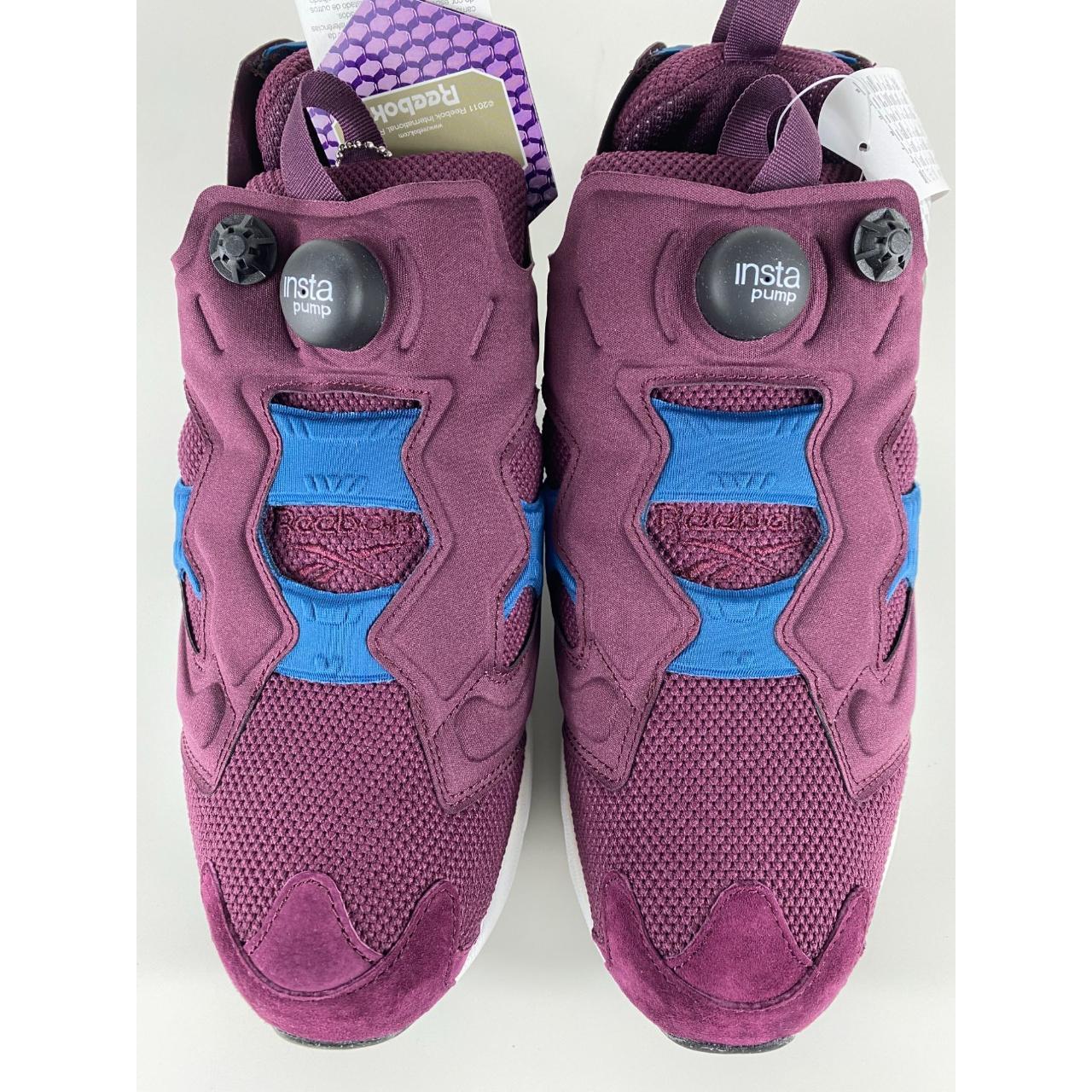 Reebok Instapump Fury HK Sneakers Burgundy Women s. Depop