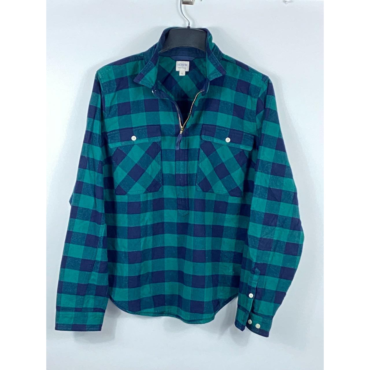 J crew flannel jacket hotsell