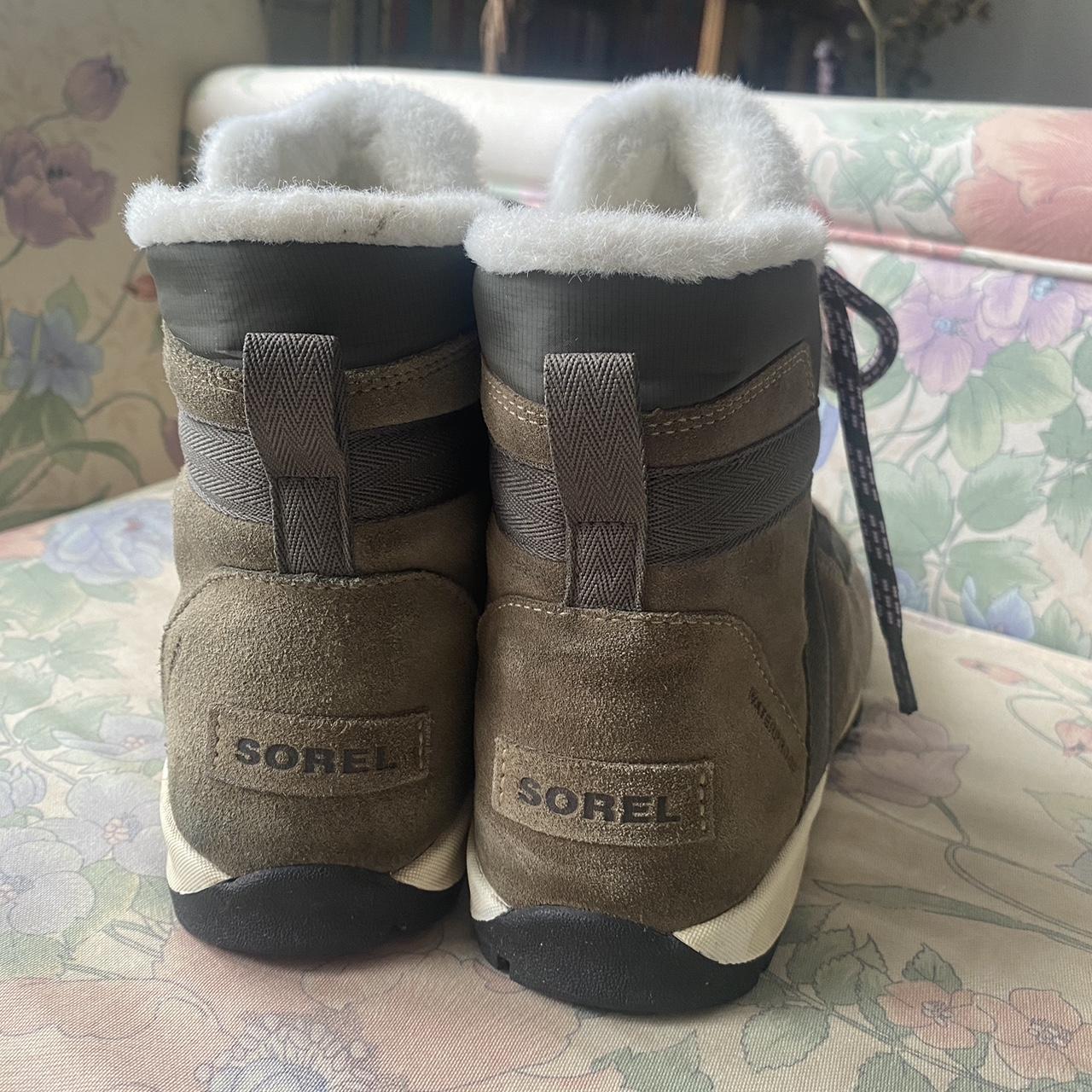 Sorel Women's Grey and Khaki Boots (4)