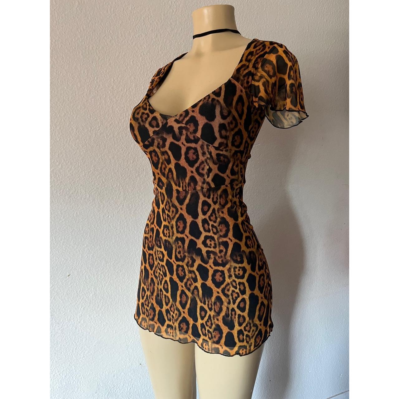 Brown dress-y2k - Depop