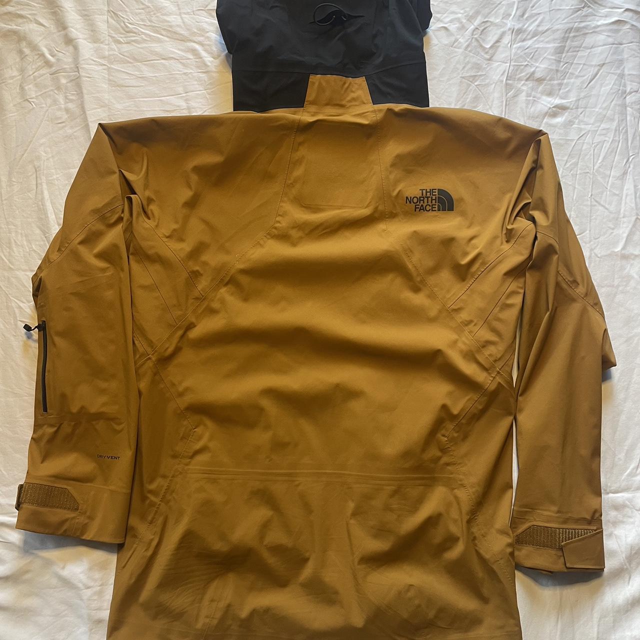 Like new North Face shredder jacket. Timber tan | Depop