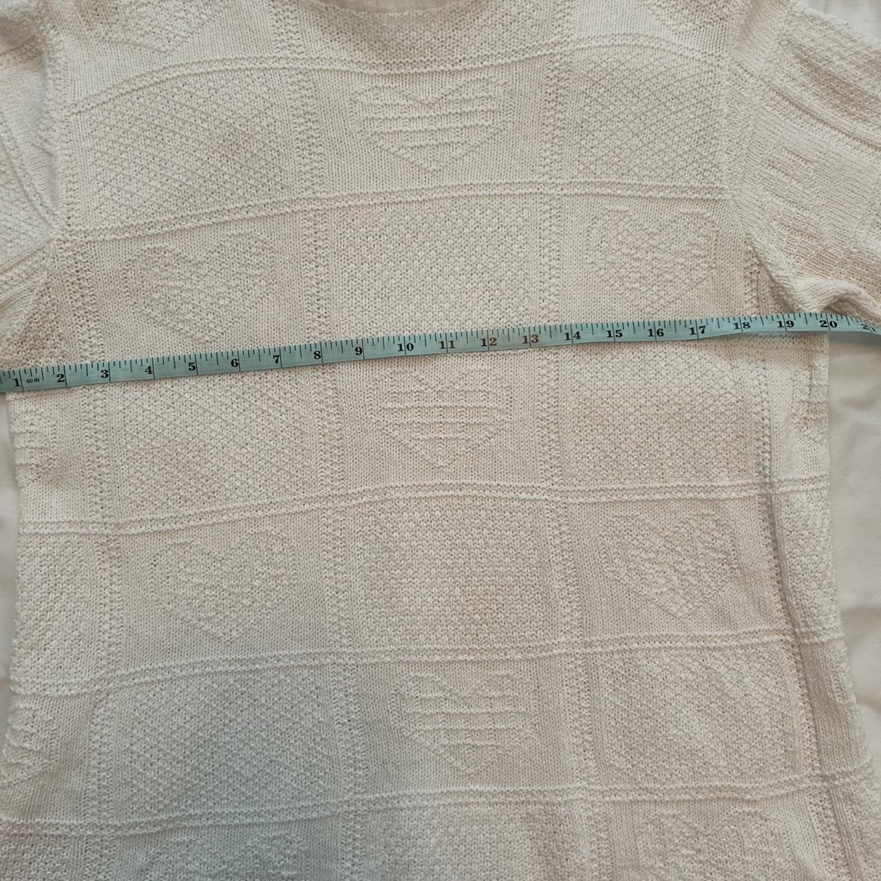 Basic Editions Women's Sweater - White - M – Basi… - image 5