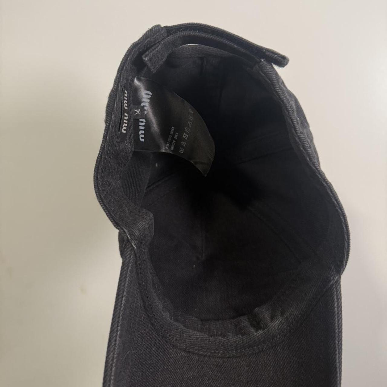 Miu Miu Women's Hat - Black – Miu miu Black distr… - image 4