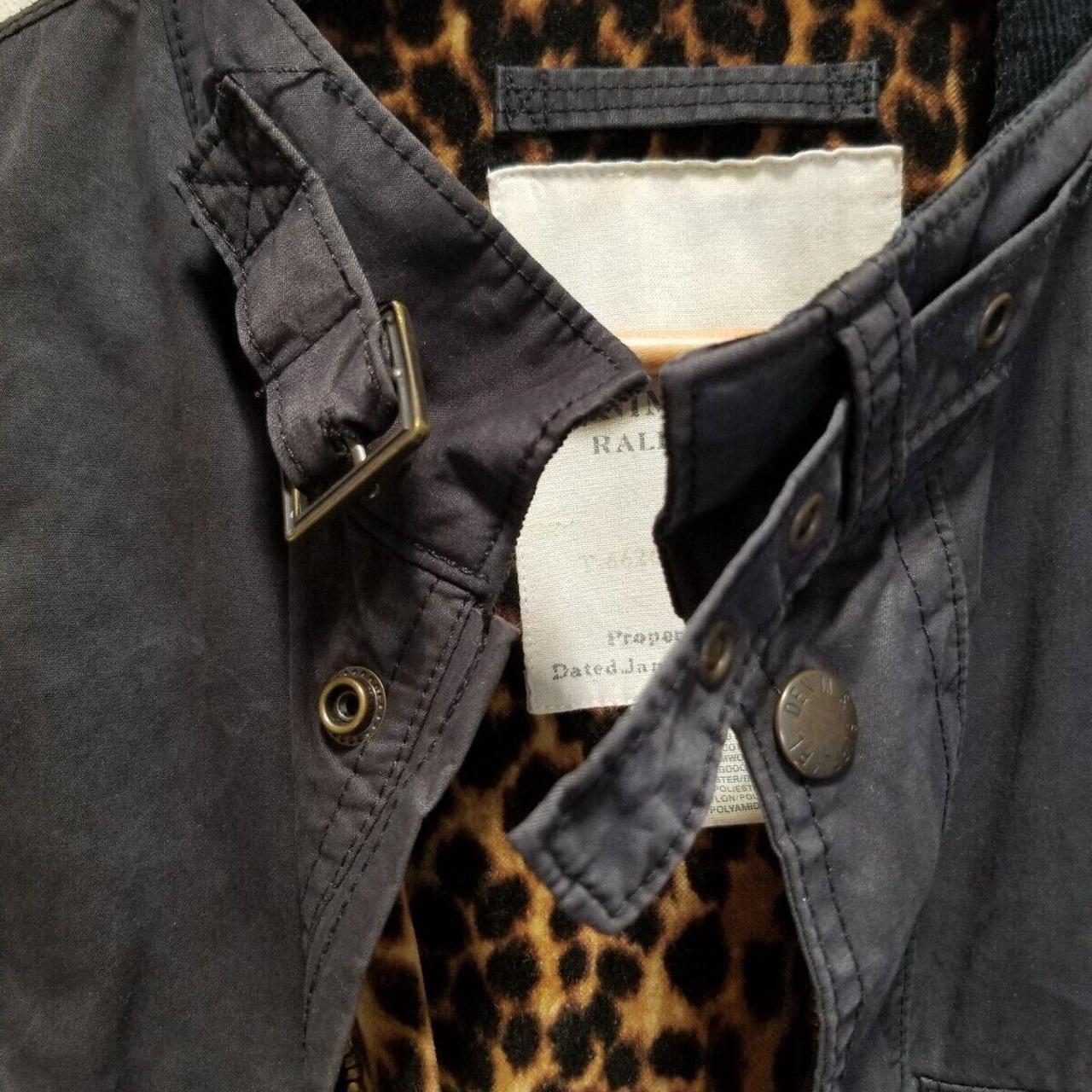 Ralph Lauren Denim Supply Cheetah Fur Lined Military | Depop