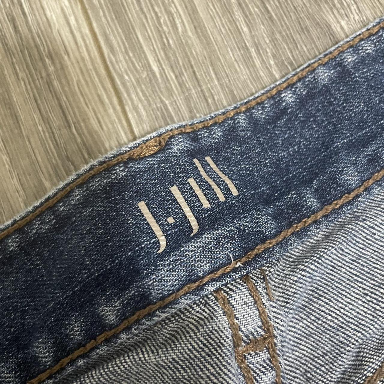 J. Jill Blue Denim Jeans Women size 8 stretch - Depop