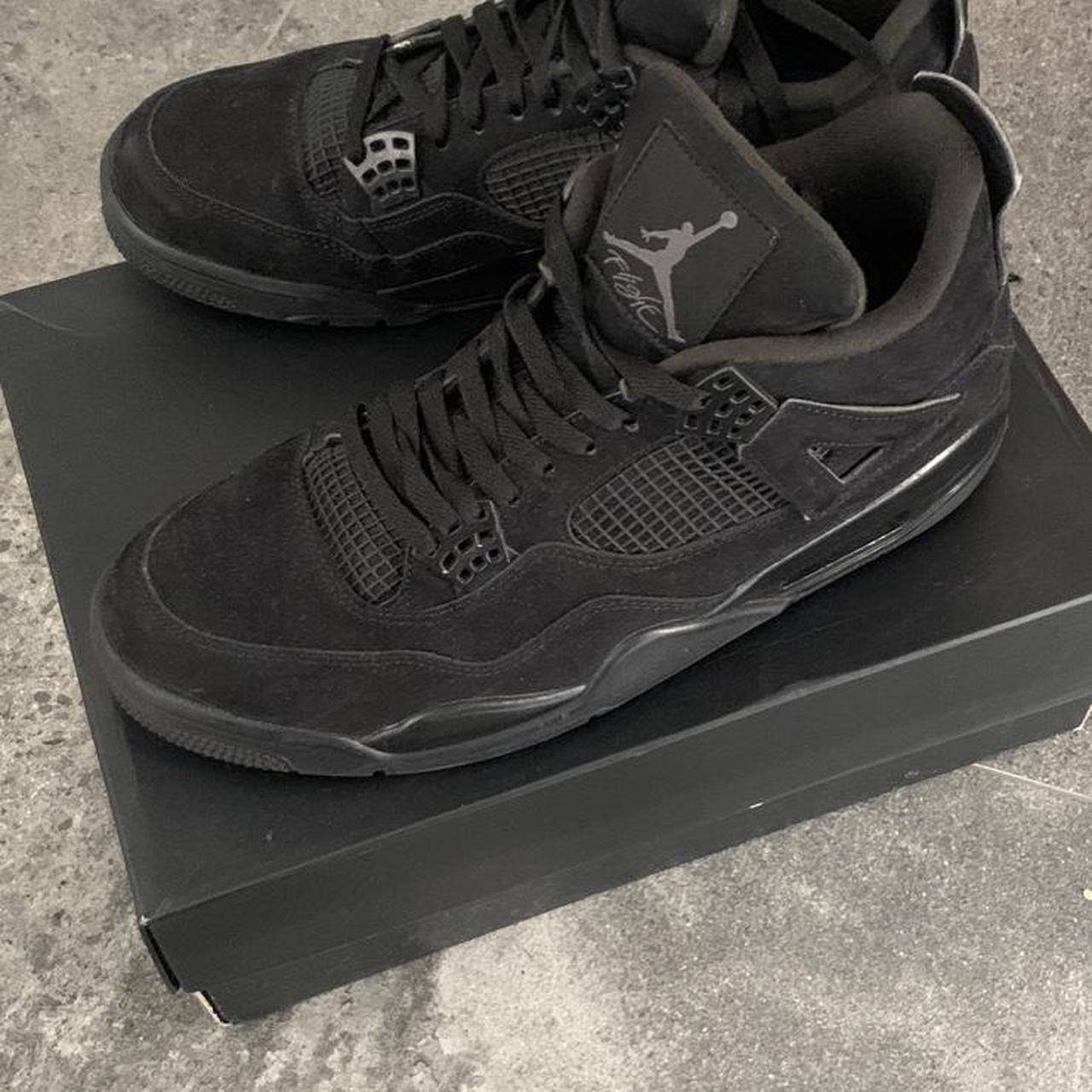 Black cat 4s reps, comes with authentic box Depop