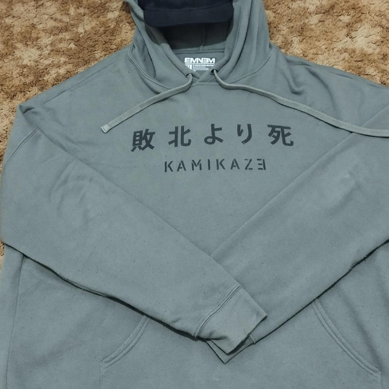 Eminem kamikaze green hoodie best sale