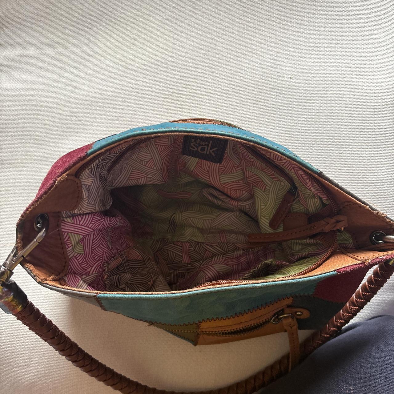 Women's Bag - Multi – Multicoloured patchwork lea… - image 3