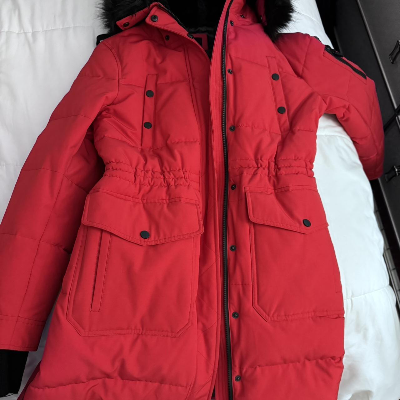 Small BCBG red coat. Never worn before. Size small