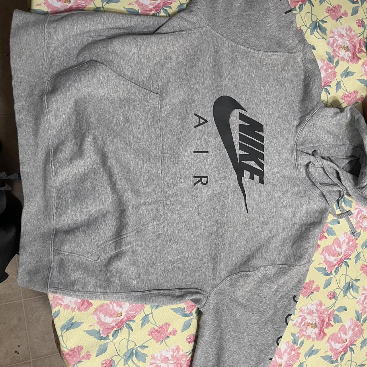 just do it grey nike hoodie