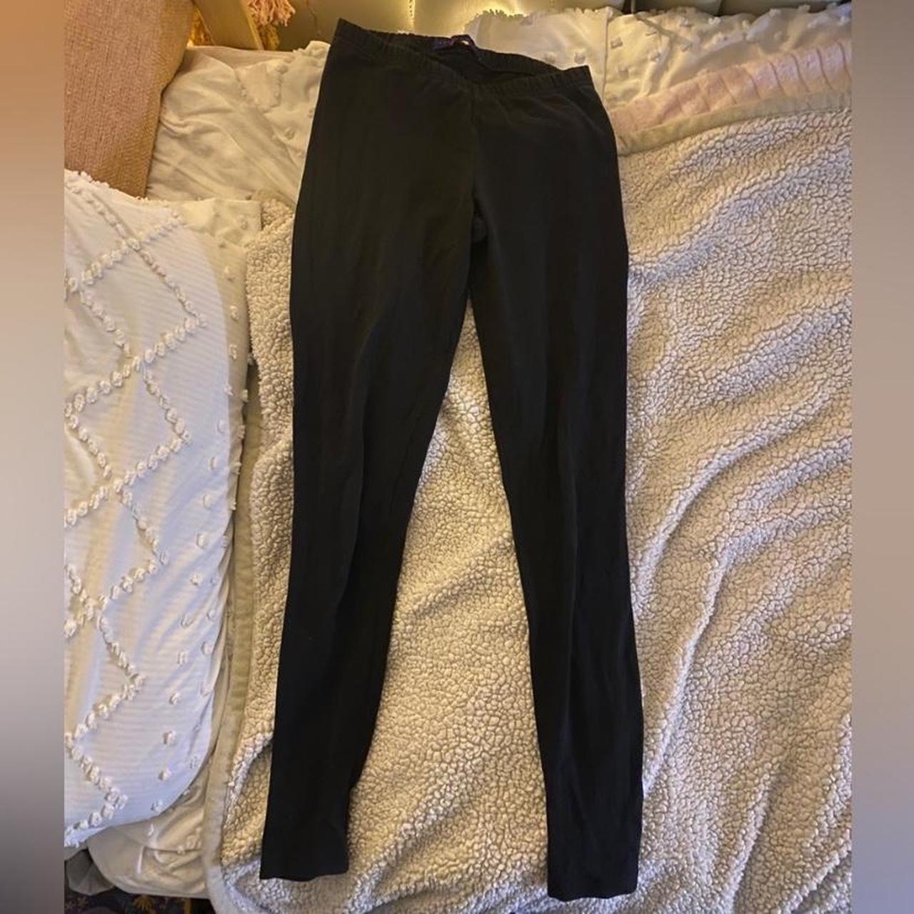 Black Aeropostale Leggings - I’m 5’8 and they hit... - Depop