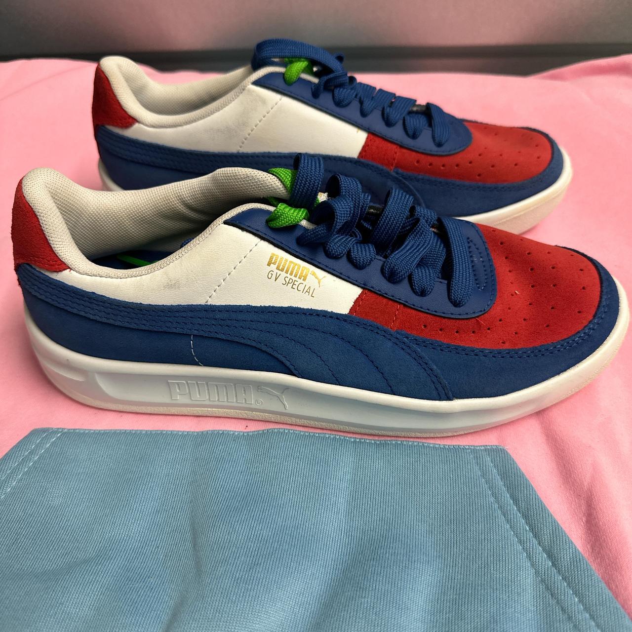 Puma GV Primary Special Sneakers in Galaxy Blue. Depop