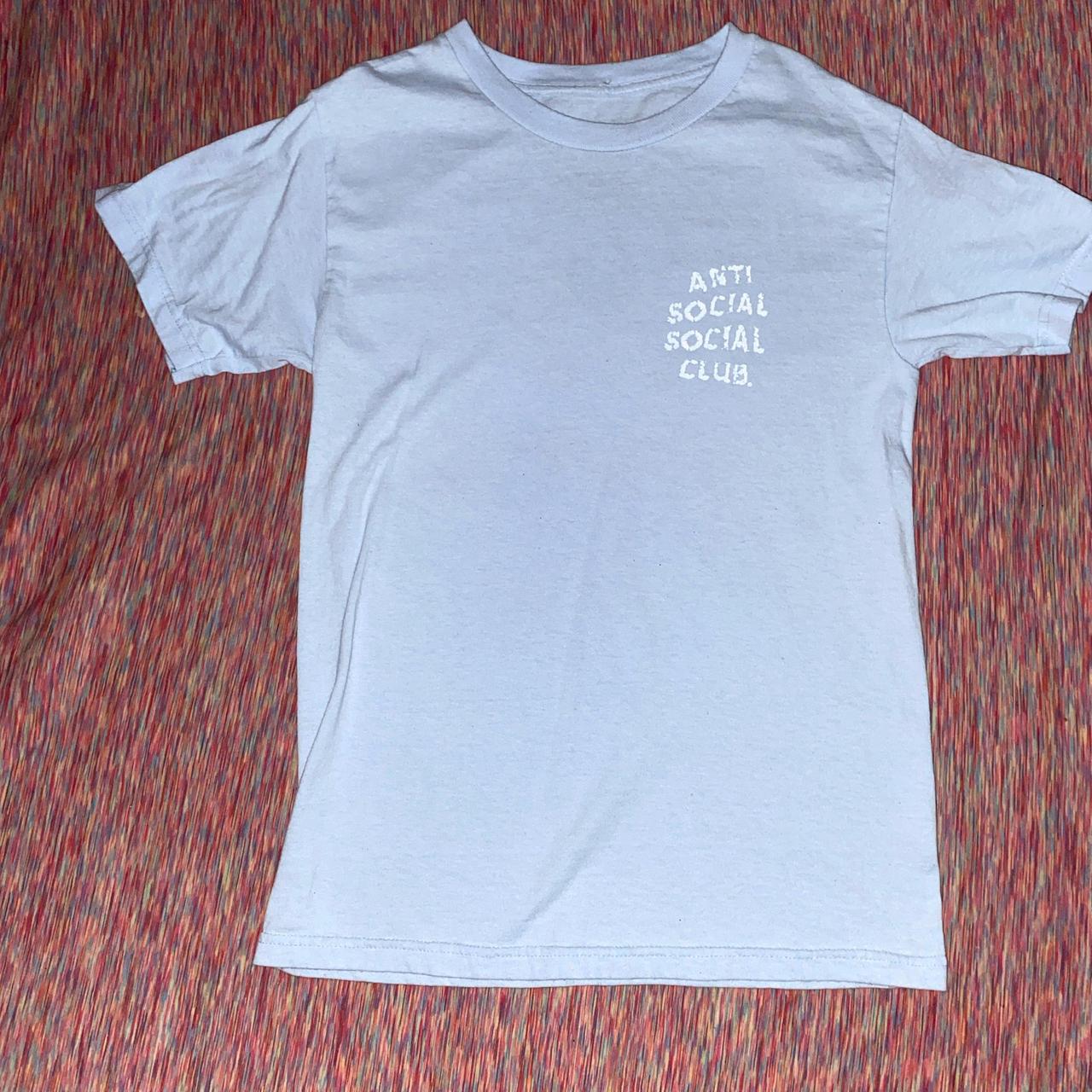 Anti social social club partly cloudy Depop