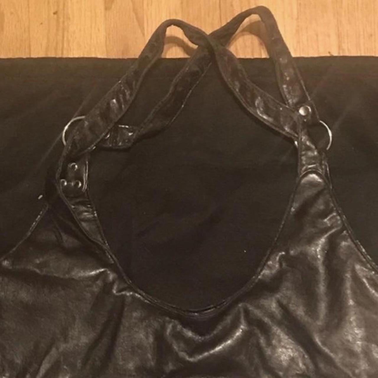 Brown Droopy Purse Dark cocoa brown color large Depop