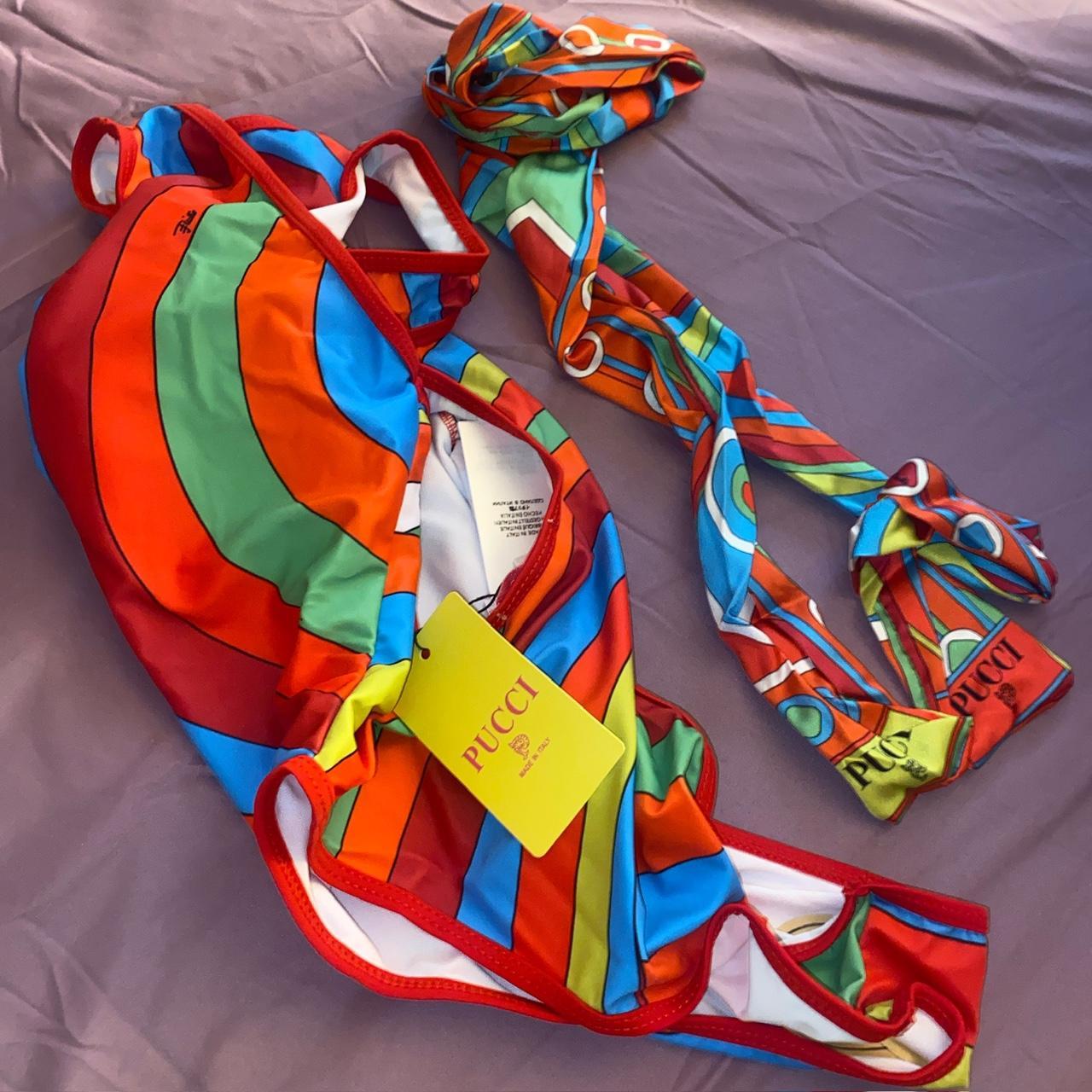 Emilio Pucci swimsuit size 6(small) Worn once for a | Depop