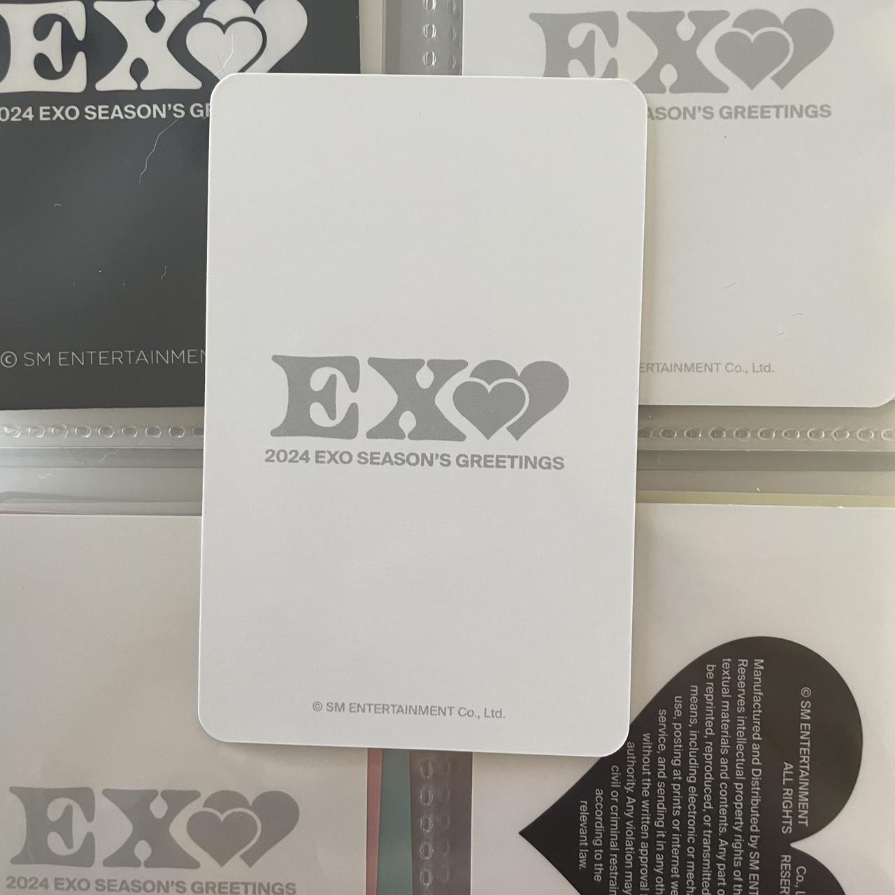 EXO Baekhyun 2024 Season's Greetings photocard #exo | Depop