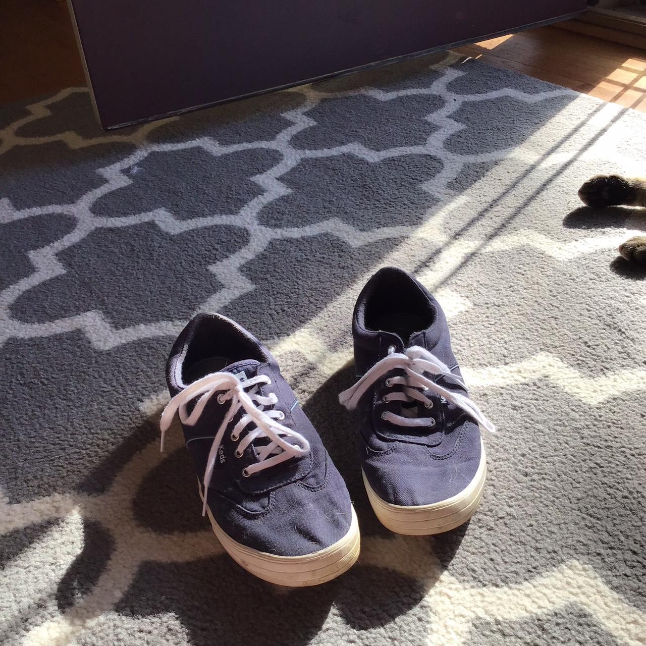 navy blue keds women's