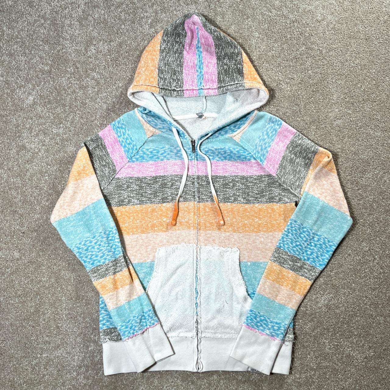 Roxy striped clearance hoodie