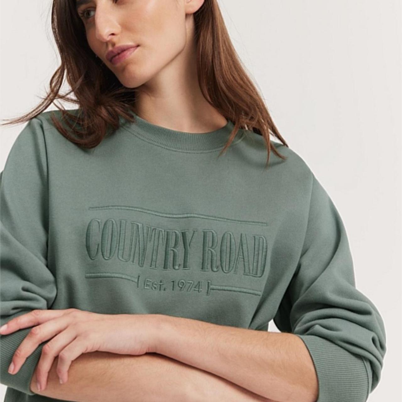 Green Country Road jumper. Size S. The last photo. Depop