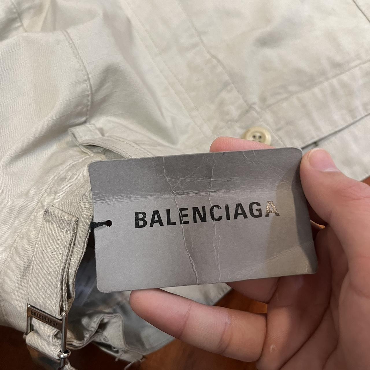 Balenciaga Flared Cargos %100 authentic with... - Depop