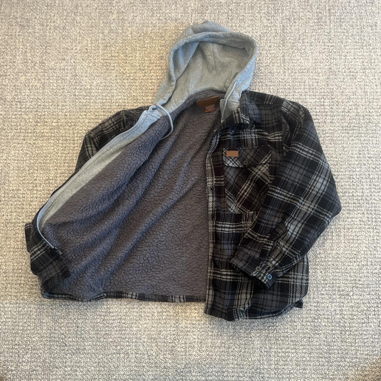 Flannel Hoodie Mountain Ridge Hoodie Flannel Hoodie Boscov's