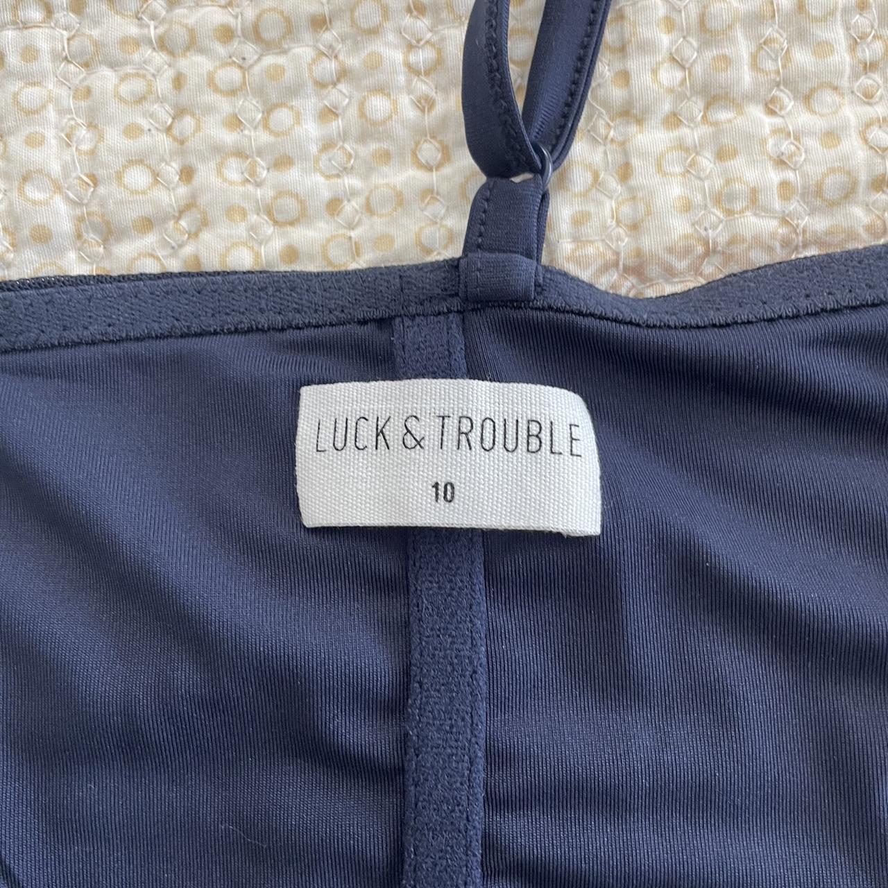 Luck & Trouble baby corset top 🌚 Size 10... - Depop