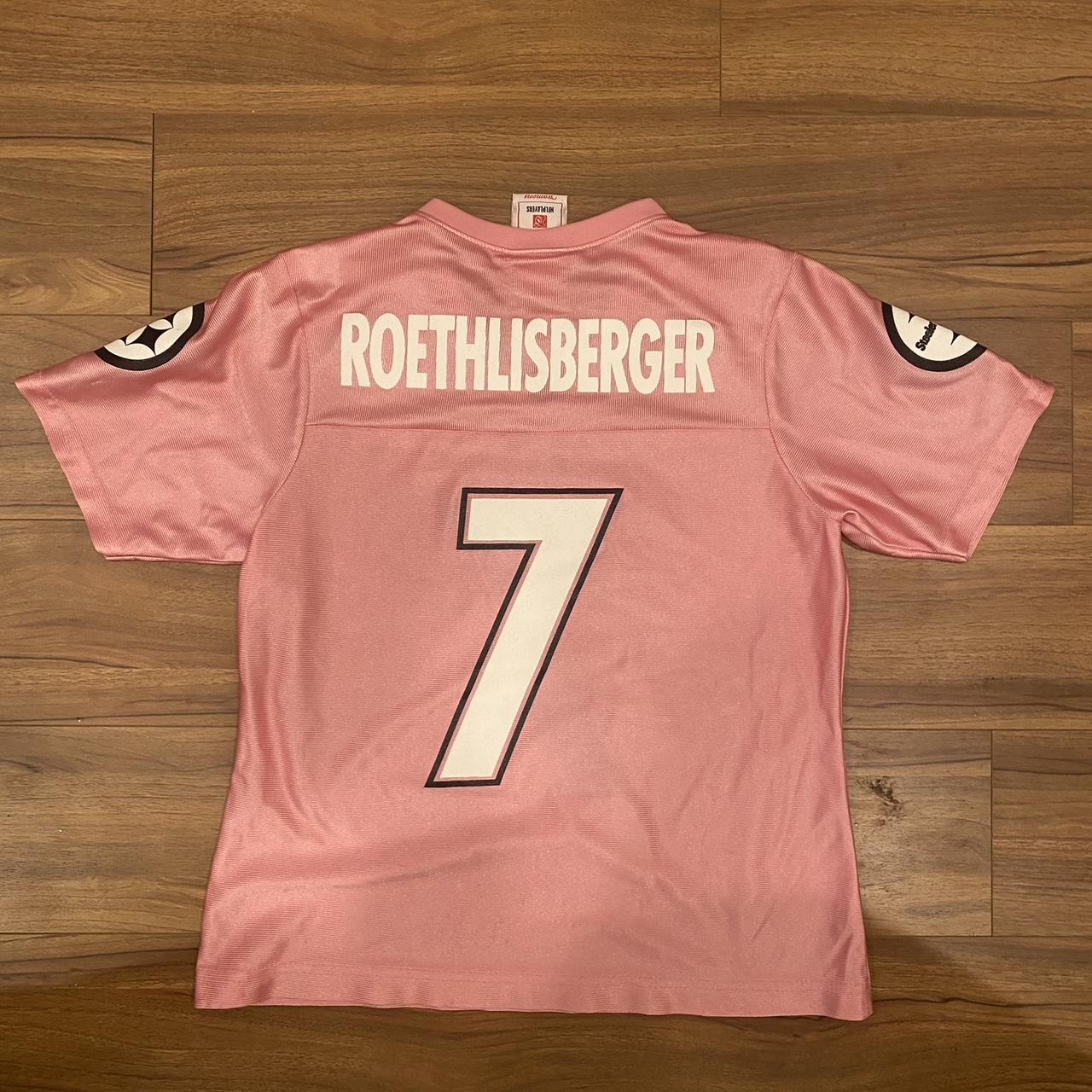 Pink top roethlisberger jersey