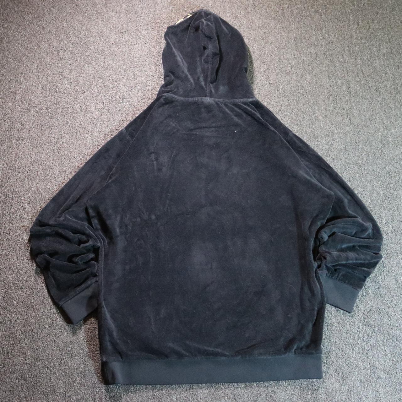 Kappa Women's Hoodie Black XXL – VTG KAPPA VELOUR BLACK TRACK