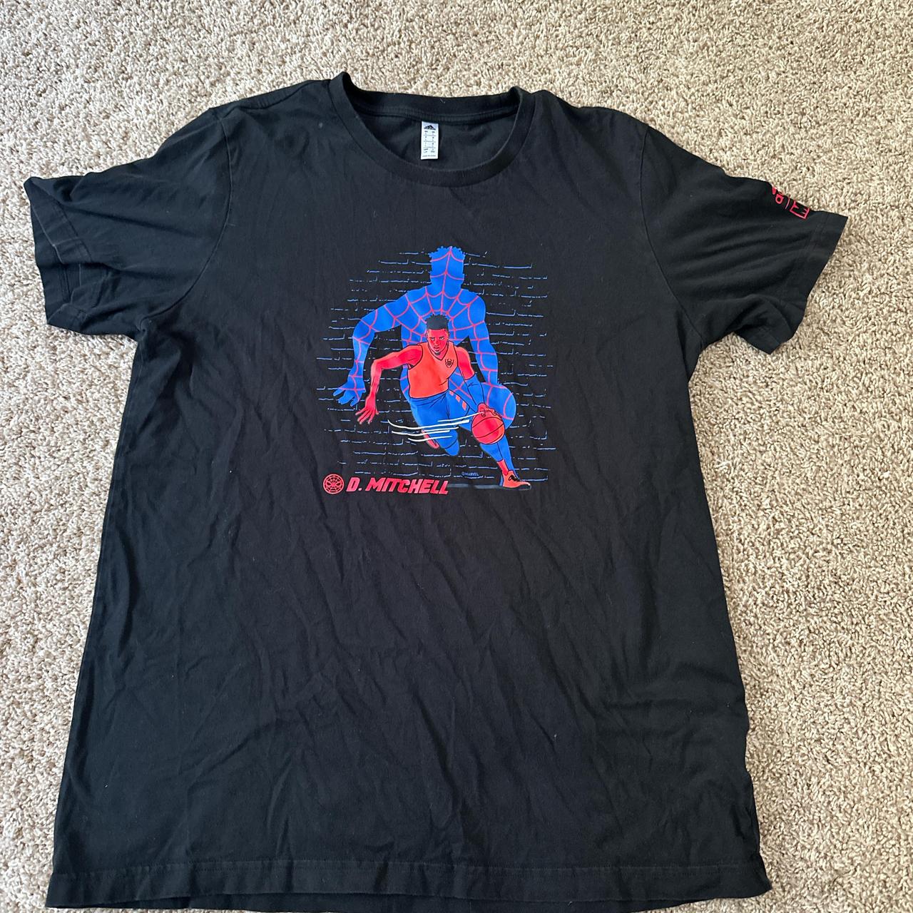 Donovan mitchell spida shirt adidas on sale