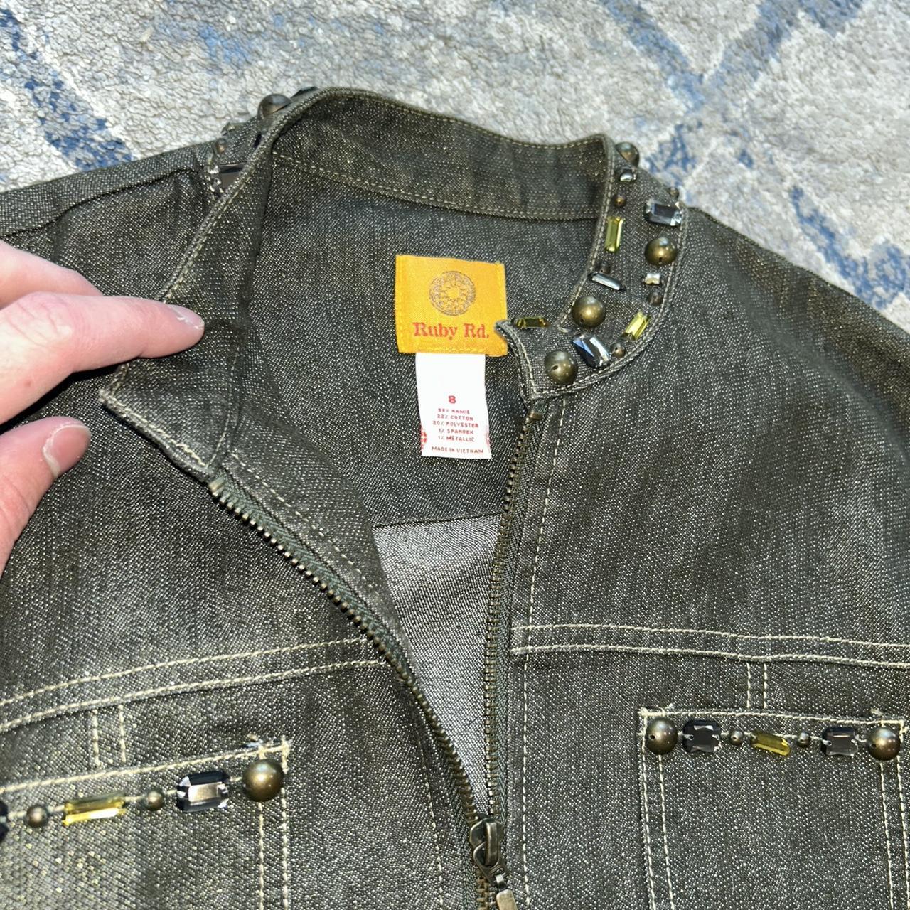 Ruby Rd. Women's Jacket - Green/Grey - 8 – Ruby R… - image 2