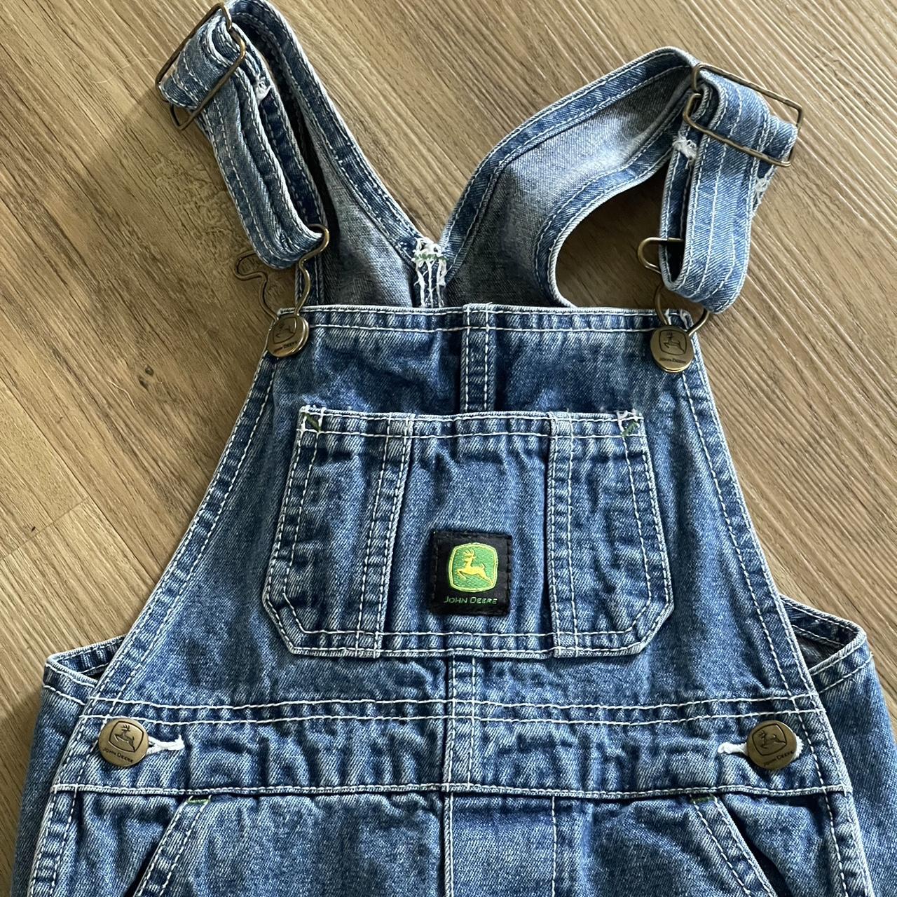 John Deere kids overalls size 3T in excellent... - Depop