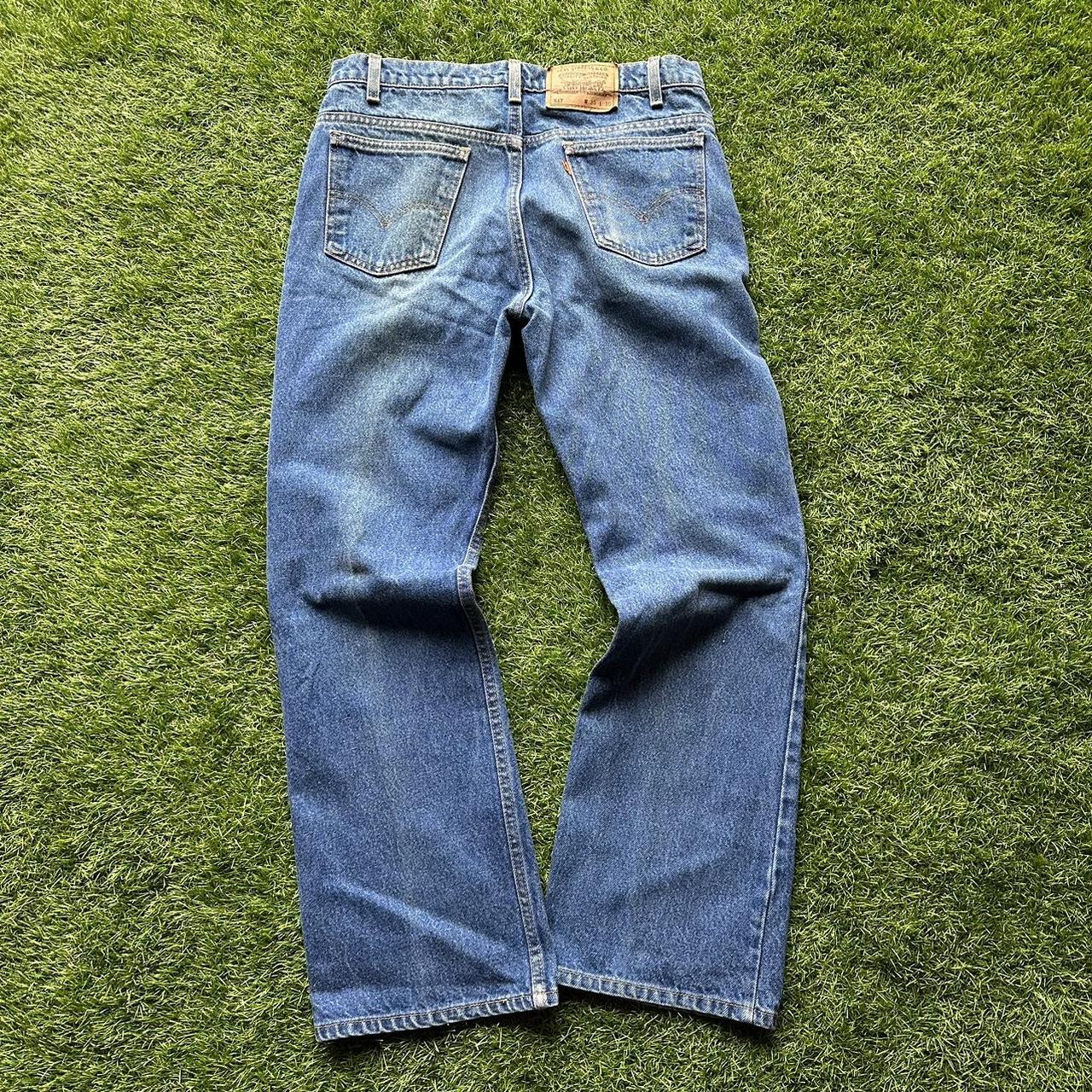 1990s Levi's outlet Orange Tab 517 Jeans (34)