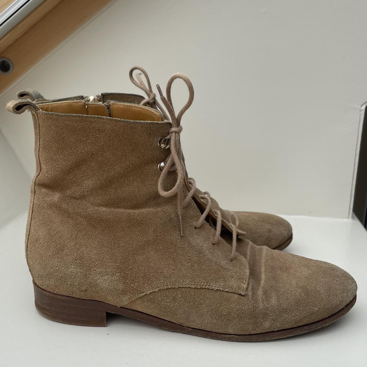 Bottines Eugenie Sezane Sexane Eugenie Black Leather Velvet Lace