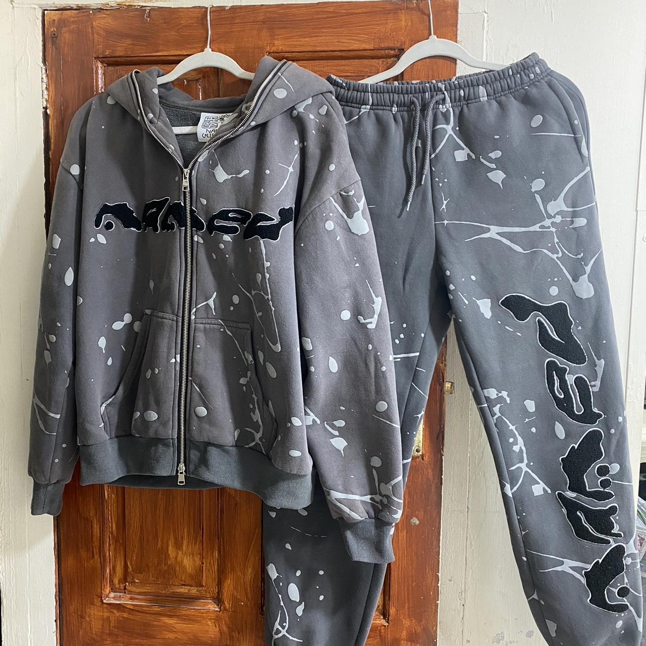 Named collective unisex full tracksuit zip... Depop