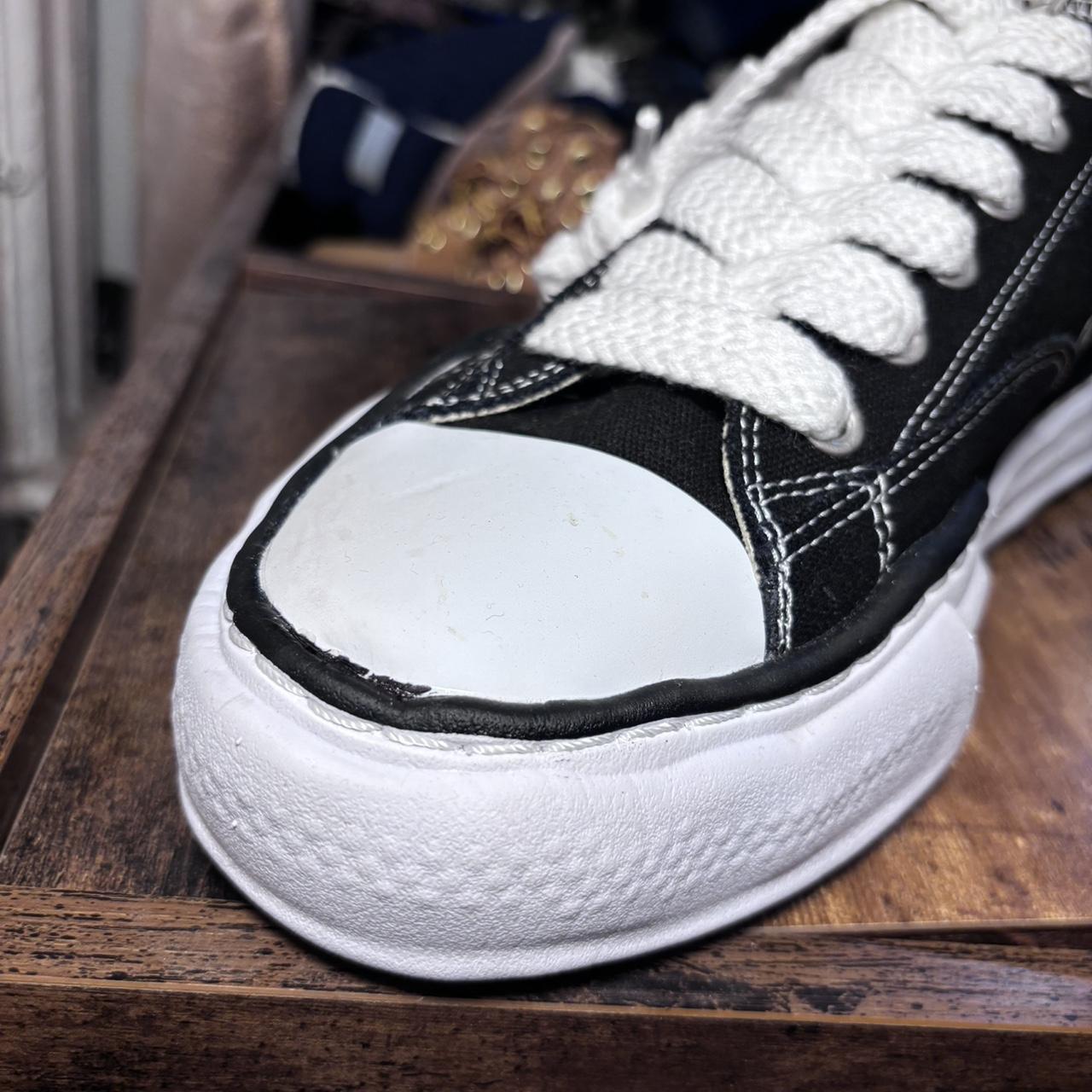 Black and white Maison Mihara Yasuhiro (MMY) Never... - Depop