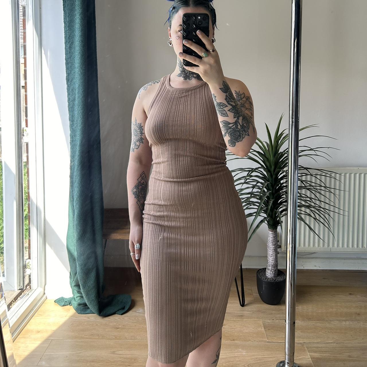 Primark midi dress hardly worn fabric is really. Depop