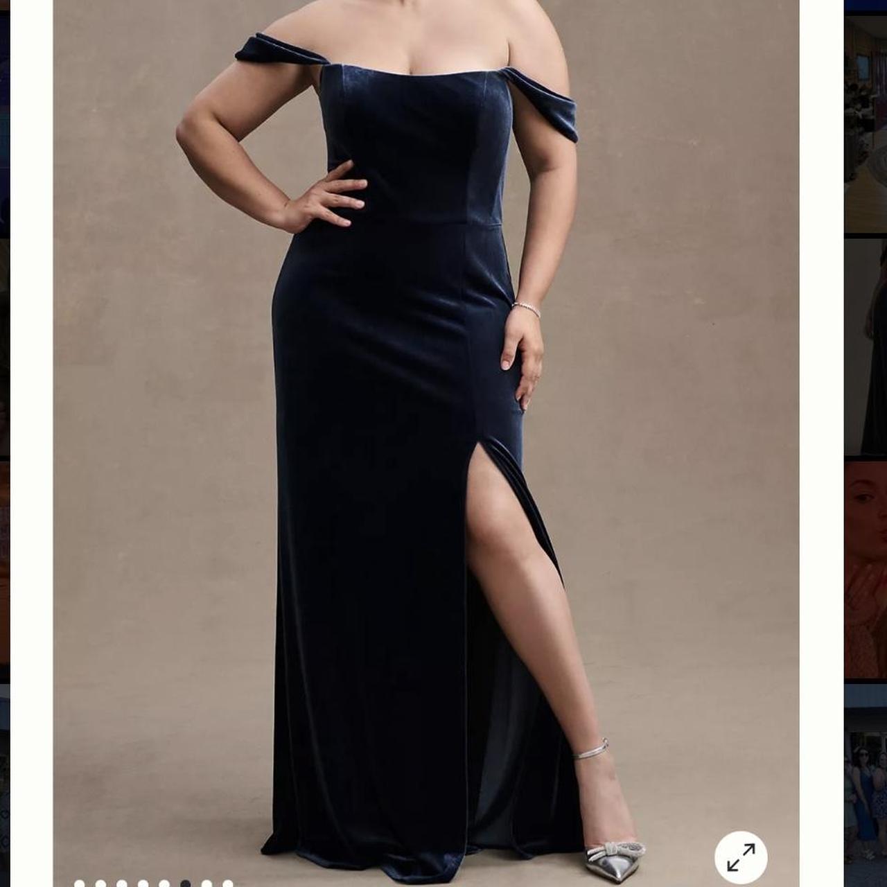 Jenny Yoo Issa Off the Shoulder Stretch