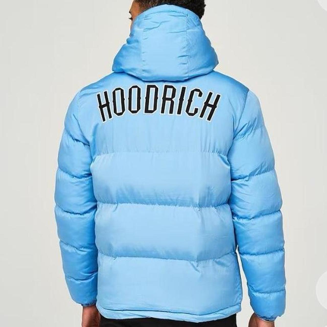 Hoodrich baby blue puffer xs but could