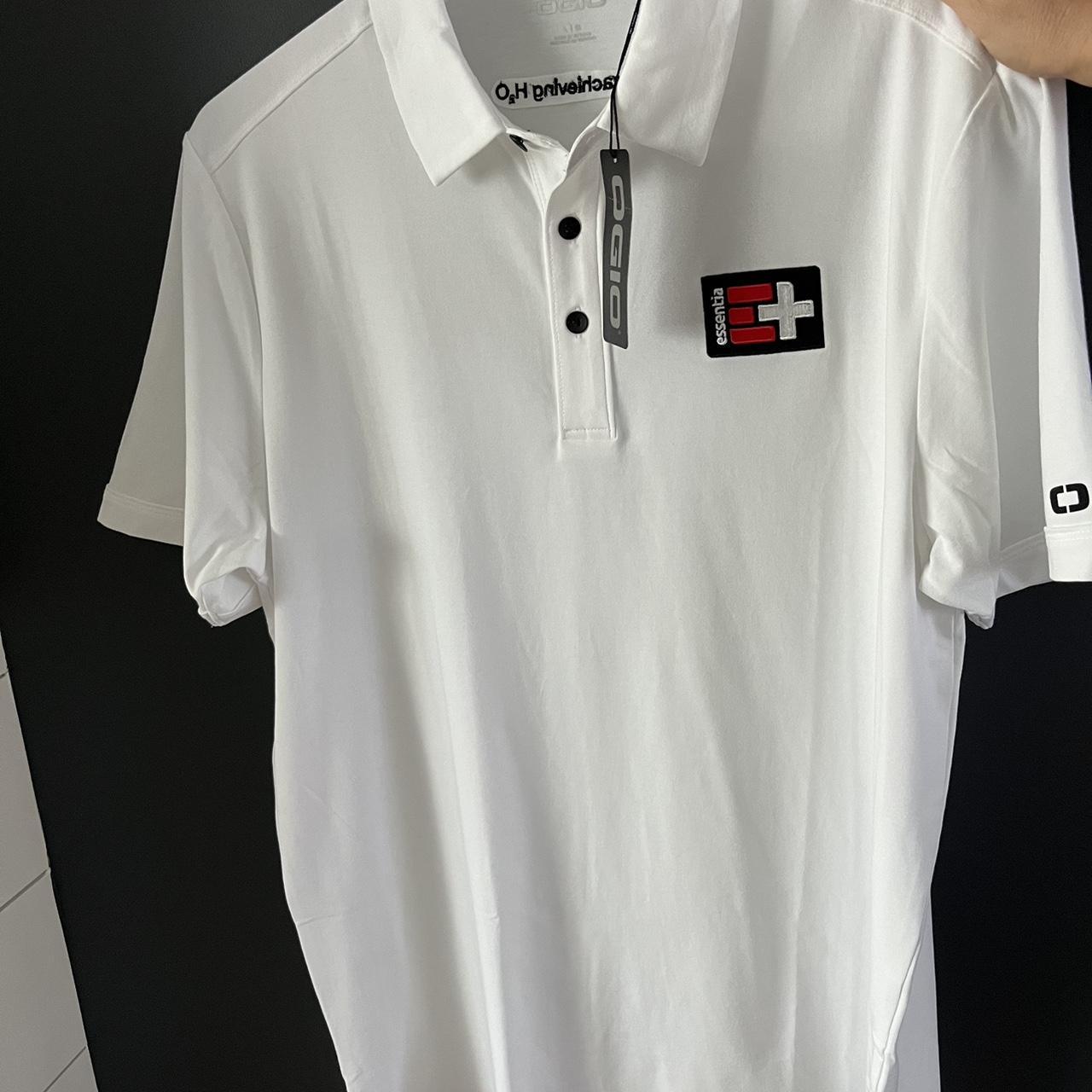 OGIO polo shirt white brand new with tags size. Depop