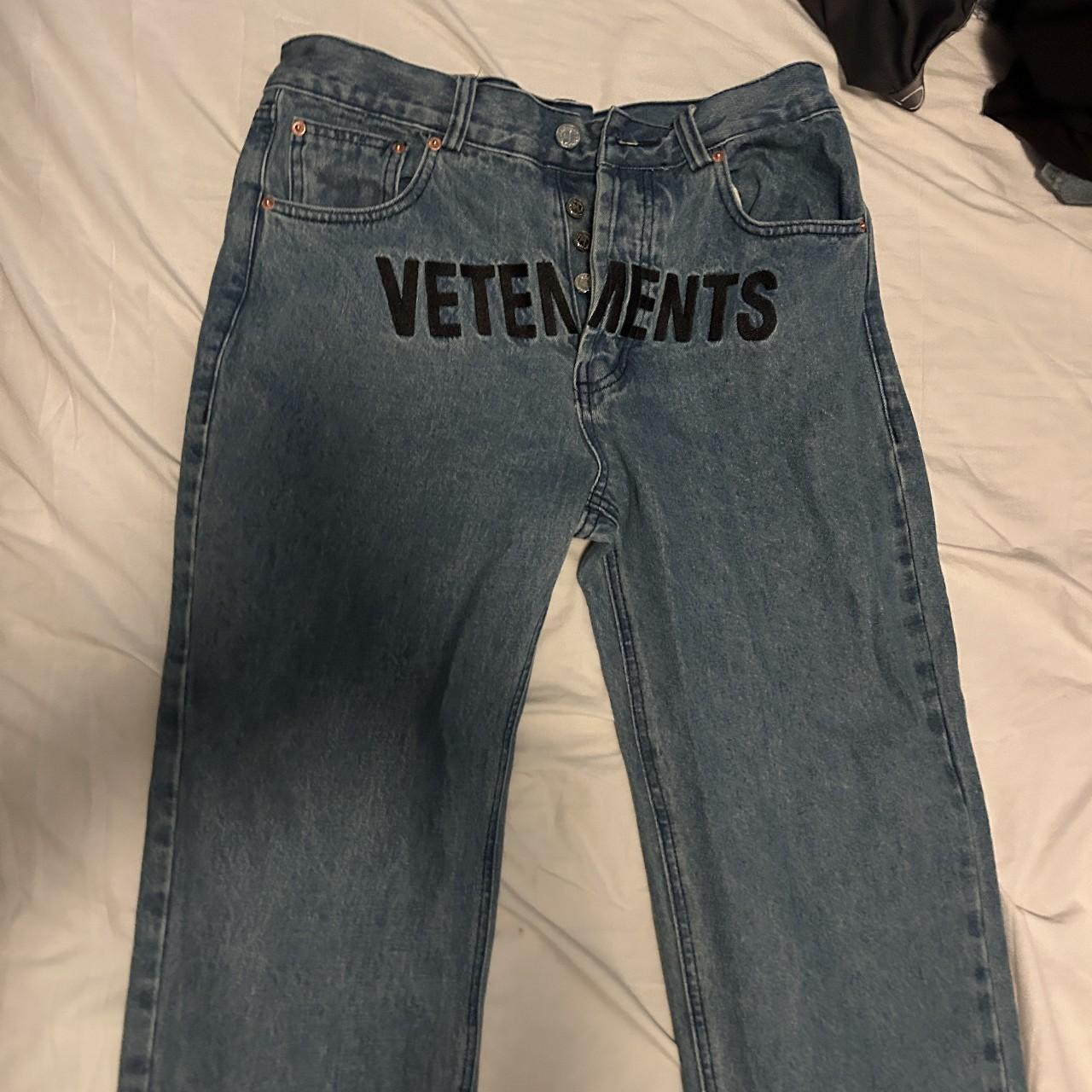 Vetements best sale jeans mens