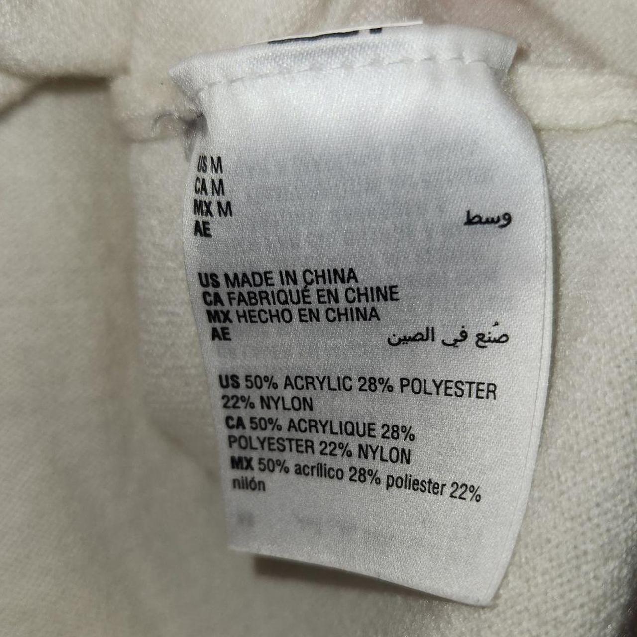 Source Unknown Women's Cardigan - Cream/Red - M –… - image 4