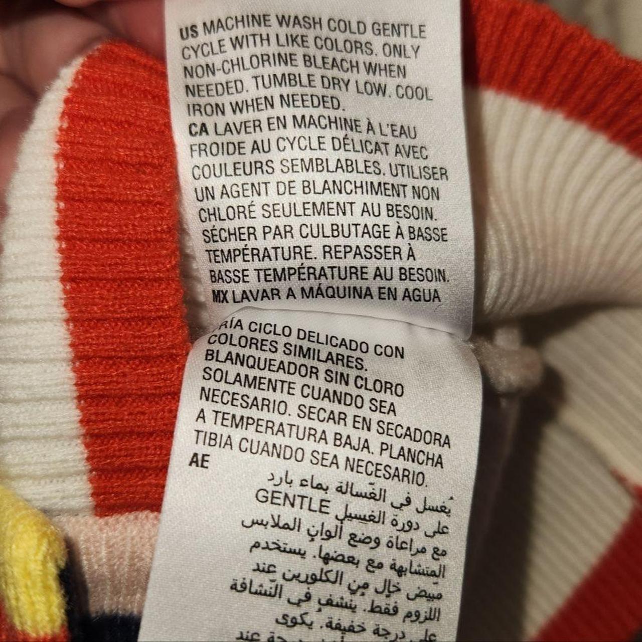 Source Unknown Women's Cardigan - Cream/Red - M –… - image 5